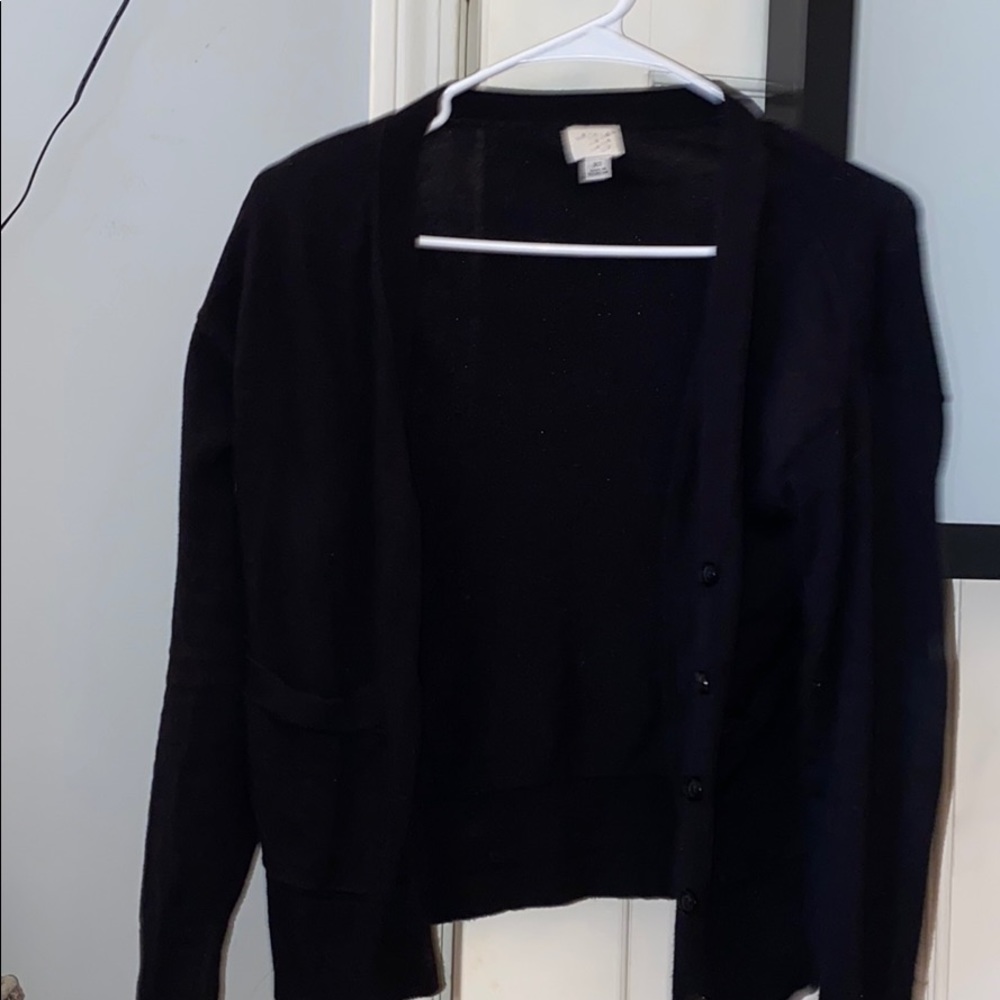 Black light formal cardigan sweater